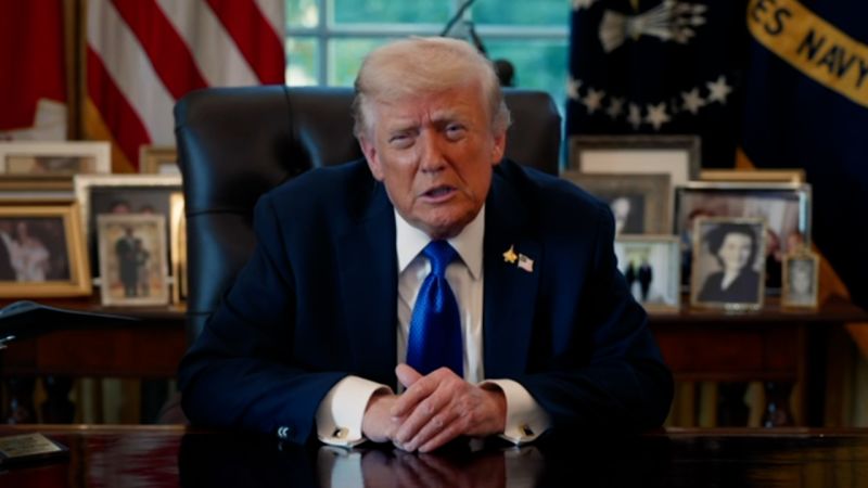 Video: Trump calls on Israel to ‘stop the bombing of Gaza’ after Hamas agrees to hostage negotiations
