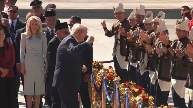 October 25, 2025: Trump arrives in Asia for high-stakes diplomatic