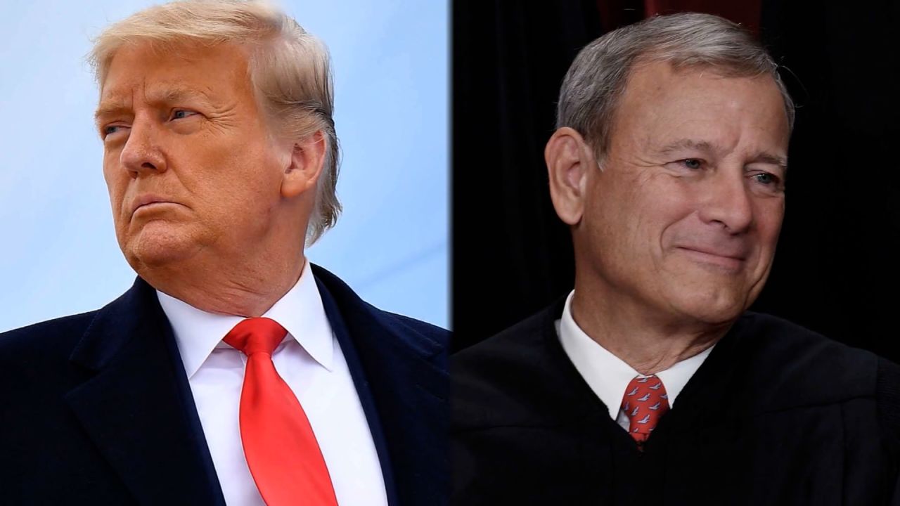 Video: See President Trump’s response to Justice Roberts’ rebuke | CNN ...