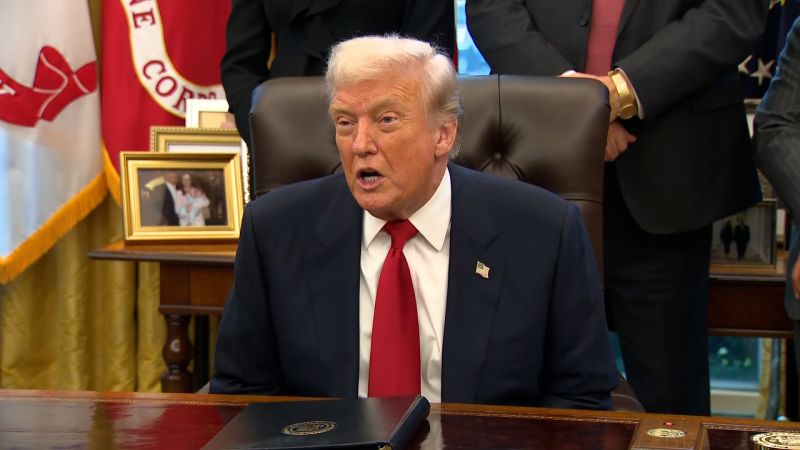 
                            Trump claims affordability crisis is a democratic ‘con job’ | CNN