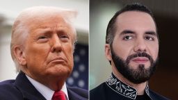 El presidente estadounidense Donald Trump y el presidente salvadoreño Nayib Bukele.
