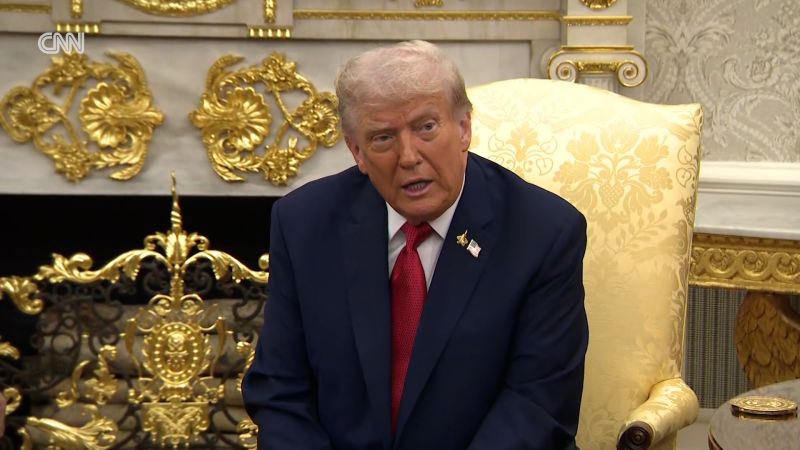 Trump says he’s ‘very disappointed’ in Putin for prolonging war