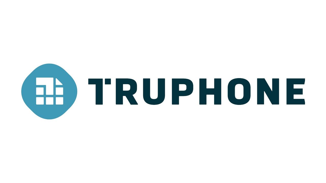 A screenshot of the Truphone logo
