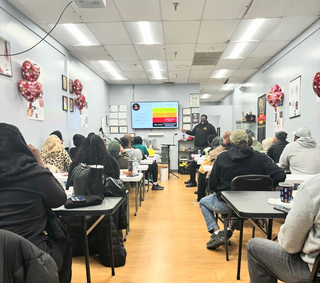 Donell Trusty teaches a Situational Awareness, Mindset and Emergency Preparedness class at Trusty Training Solutions.