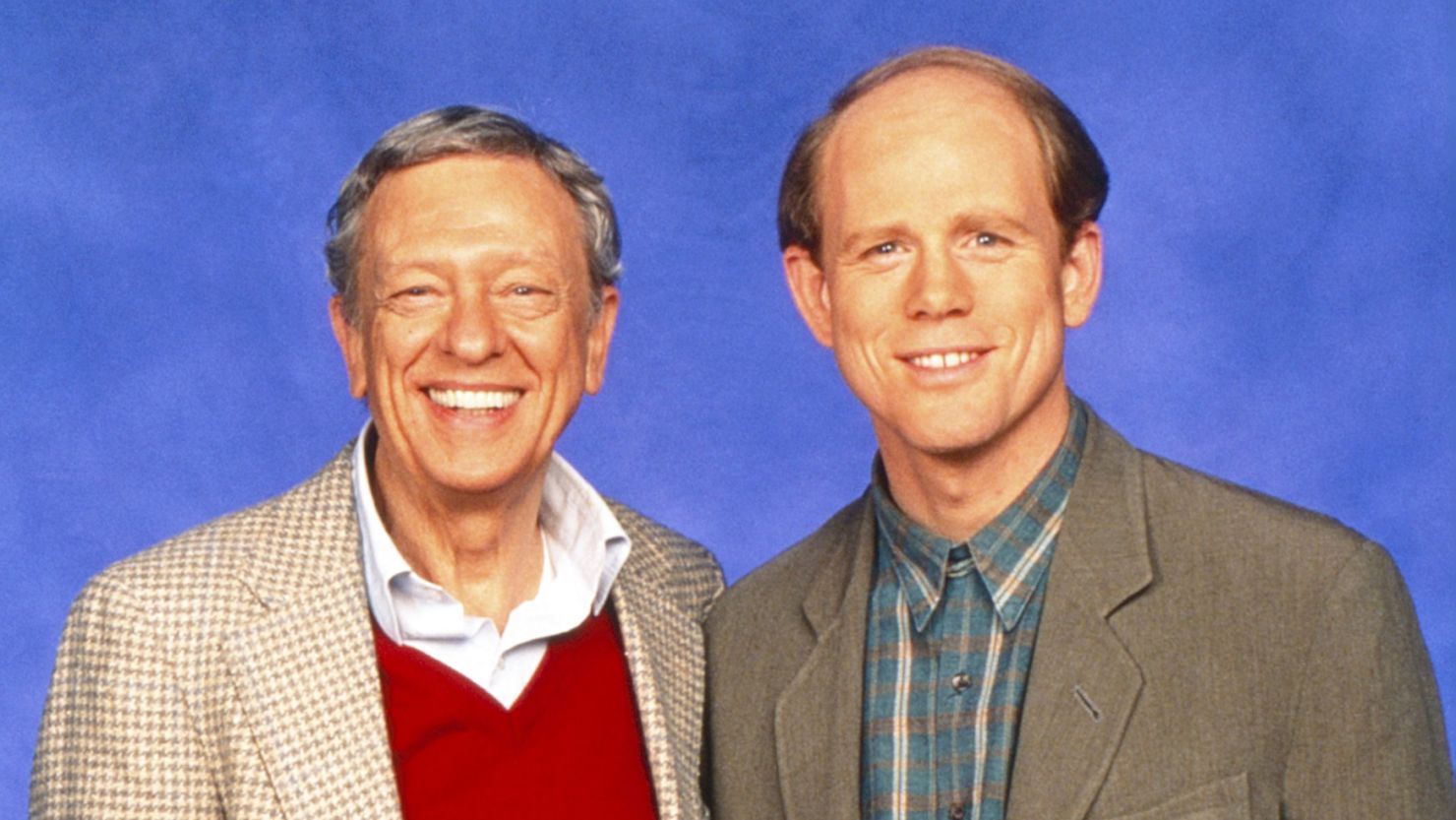 Don Knotts and Ron Howard in 1993.