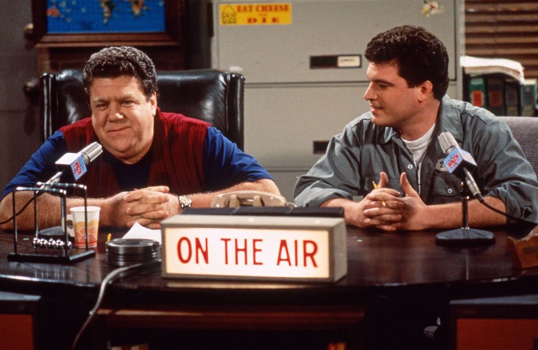 (From left) George Wendt and Pat Finn in 'The George Wendt Show.'