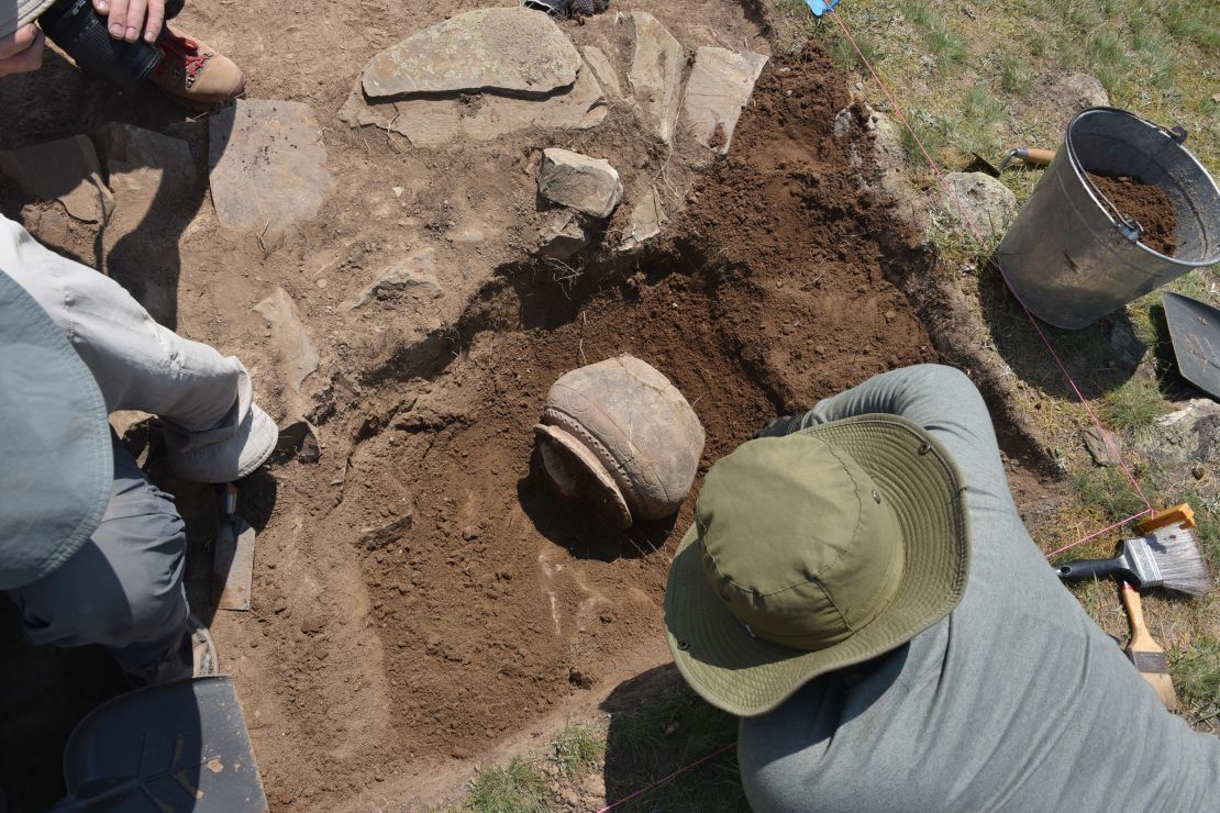 Preliminary excavations in 2022 at the site of Tugunbulak revealed medieval pottery.