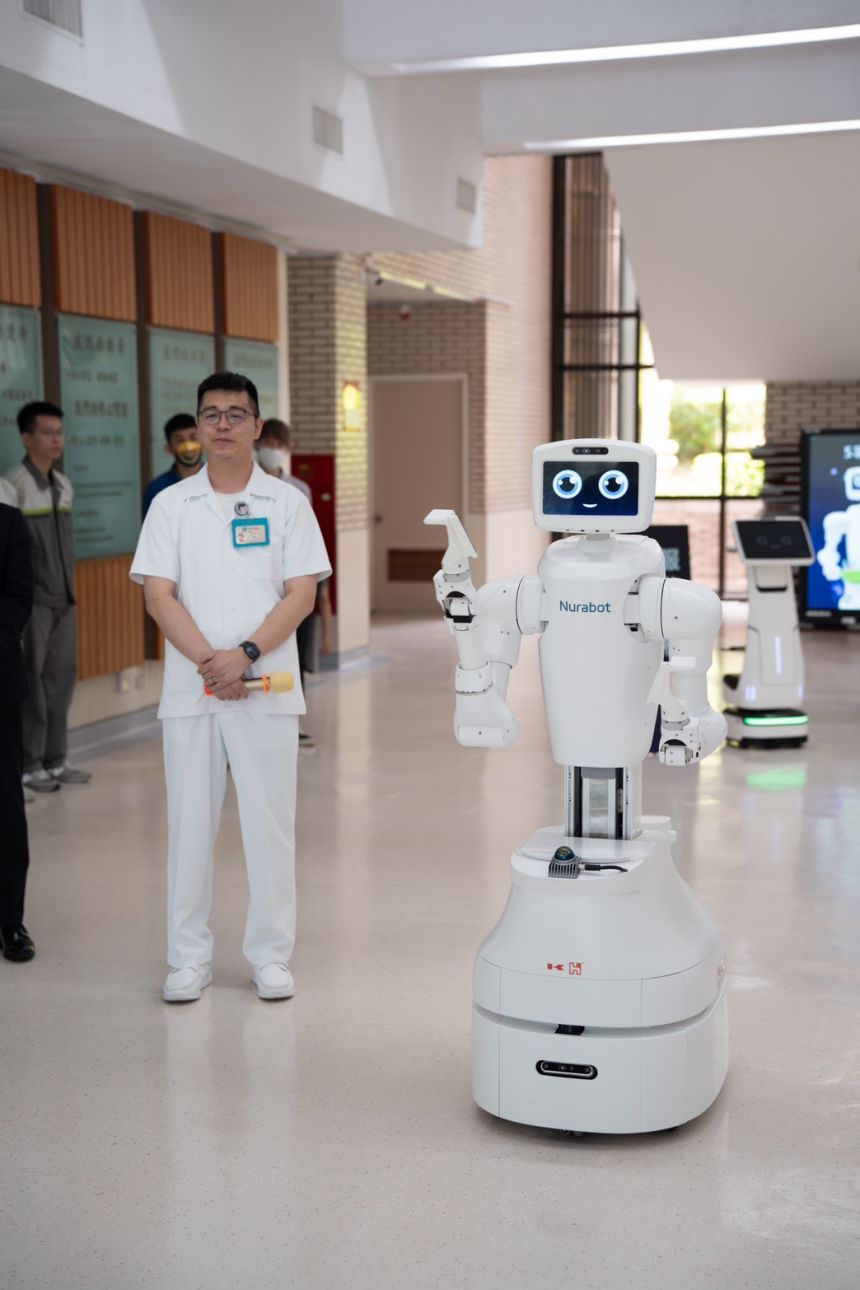 Foxconn plans to commercially launch Nurabot in 2026.