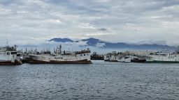 Taiwan’s Donggang port is a hub for its distant-water fishing fleet.