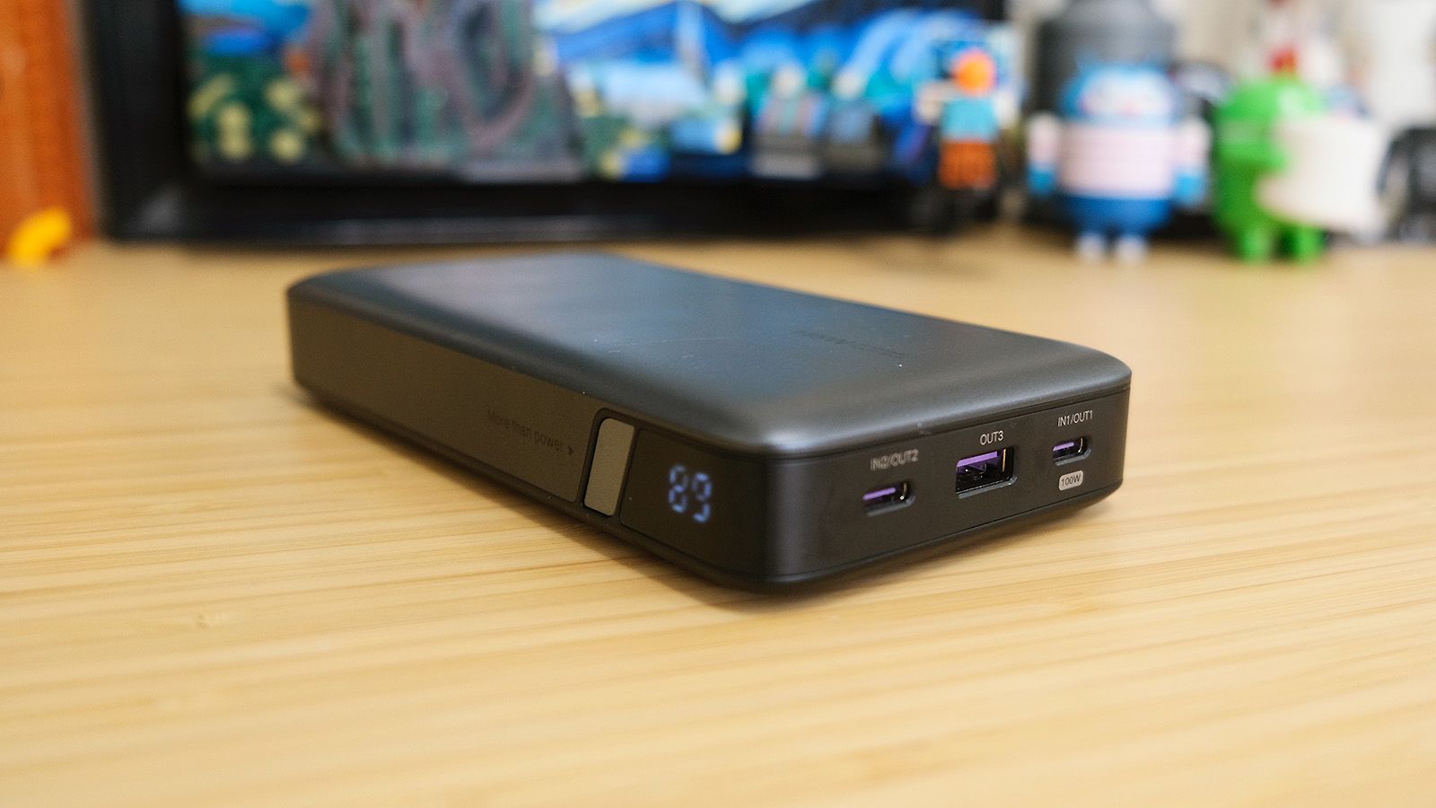 INIU Power Bank, 65W PD Fast Charging 25000mAh Ultimate USB C Portable  Ch New