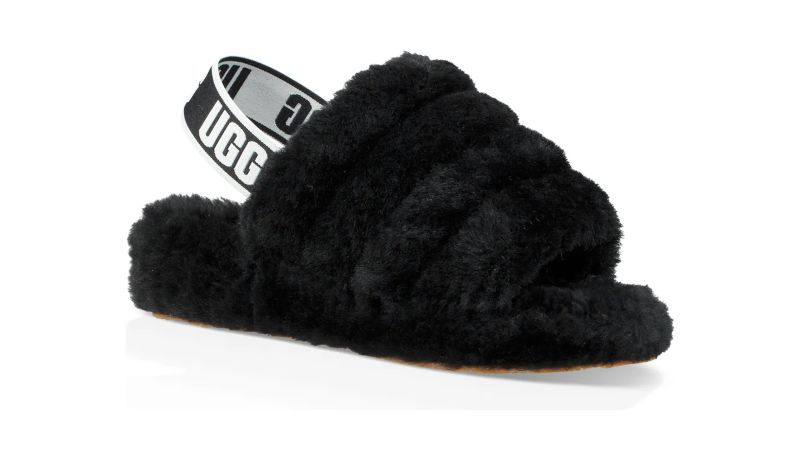 Fluff genuine shearling discount slipper