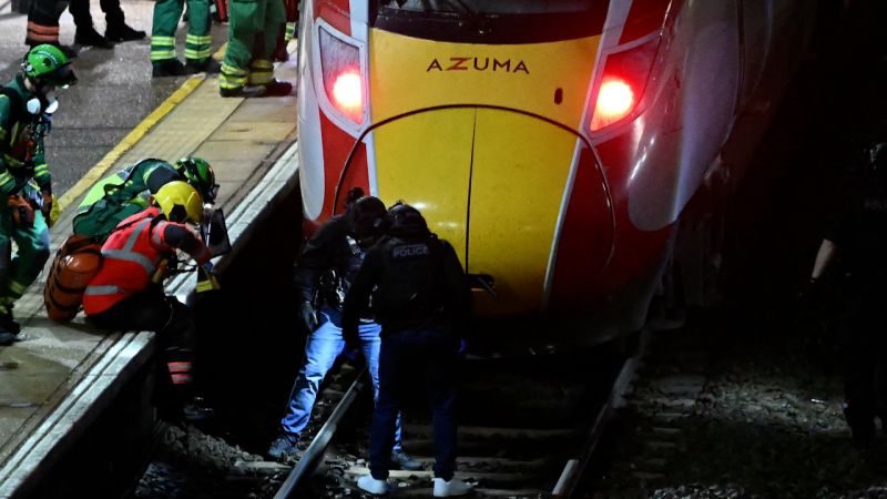 UK train stabbing attack