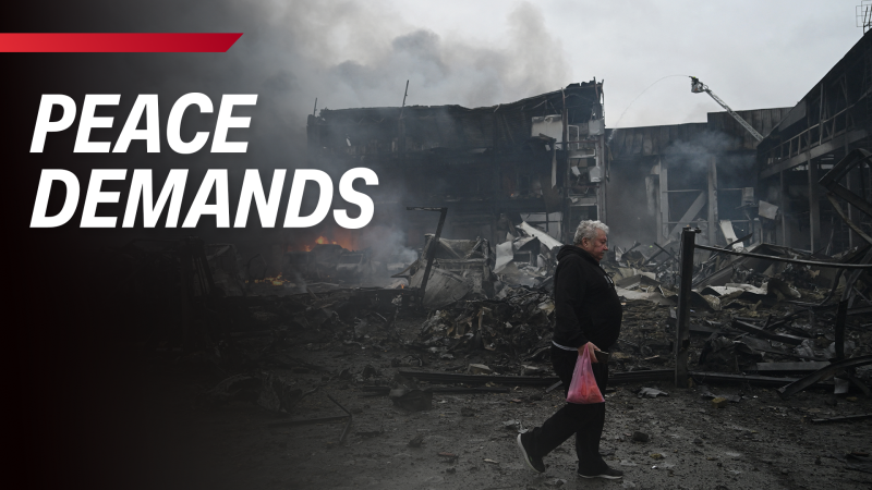 Ukraine would cede land in new Trump peace proposal