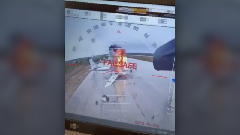 Ukraine destroys dozens of Russian warplanes