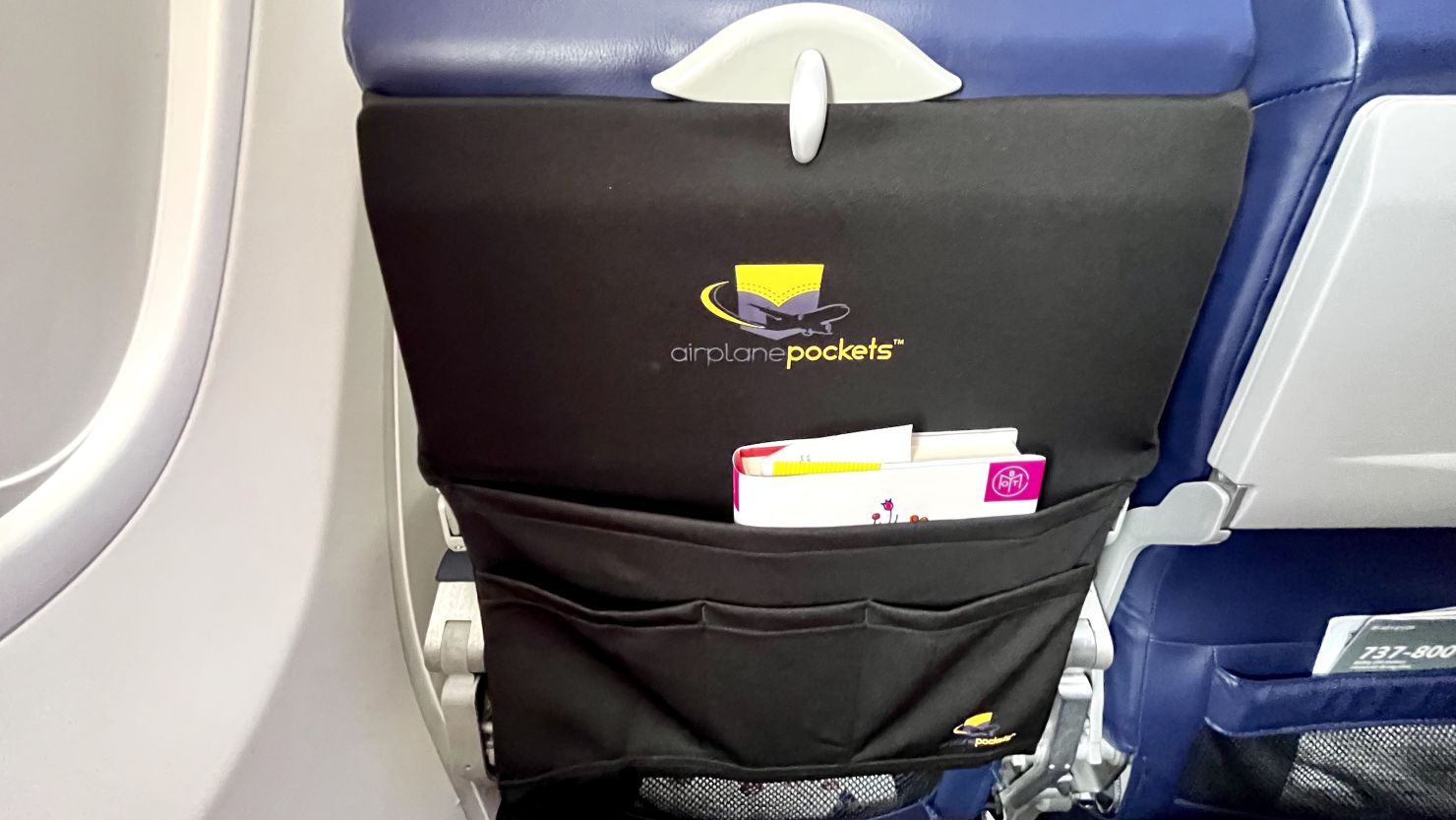 Airplane Pockets Airplane Tray Table Cover Review - Euro Travel
