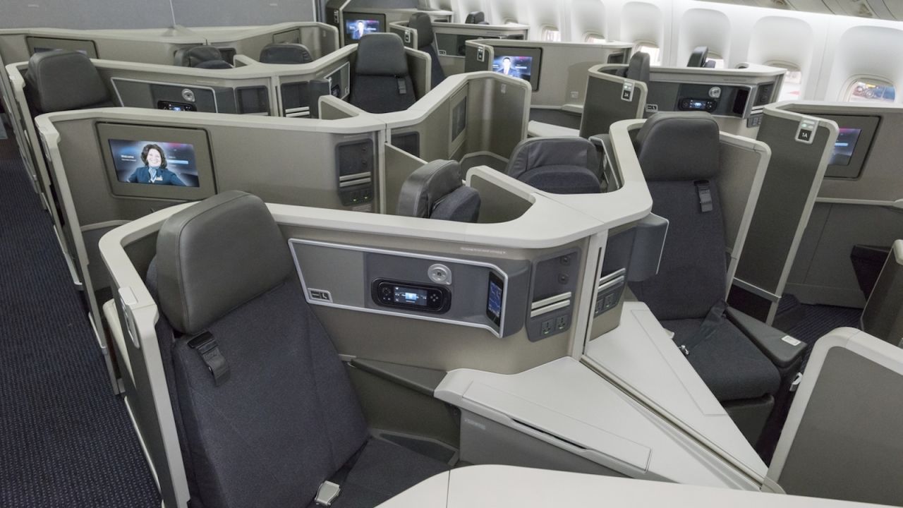 Gain Admirals Club access by flying in business class on many international routes.
