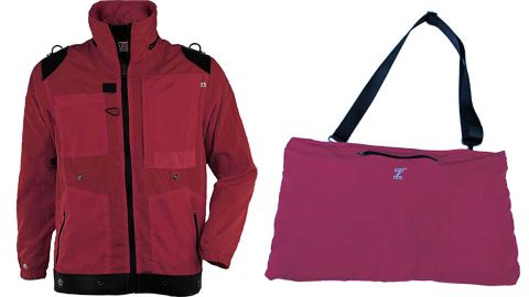 T&S Impact Convertible Jacket to Carry-On Shoulder Bag Duffel