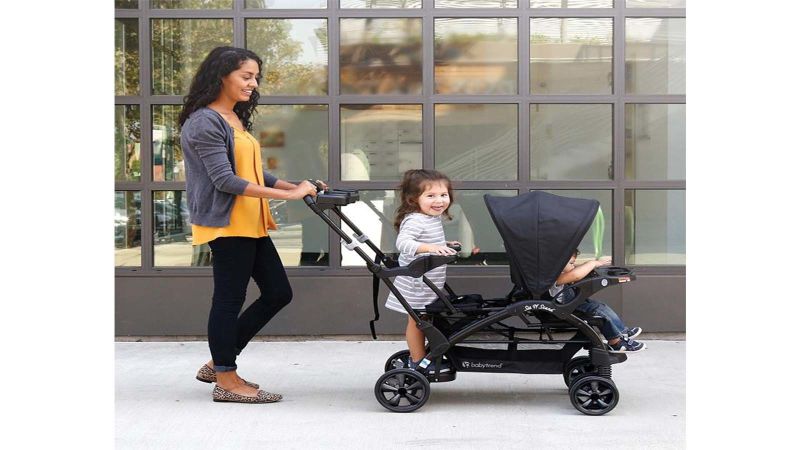 Sit and stand outlet stroller travel system