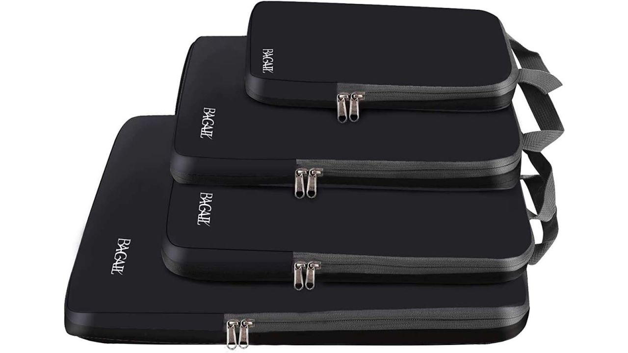  BAGAIL 8 Set Packing Cubes+Digital Luggage Scale