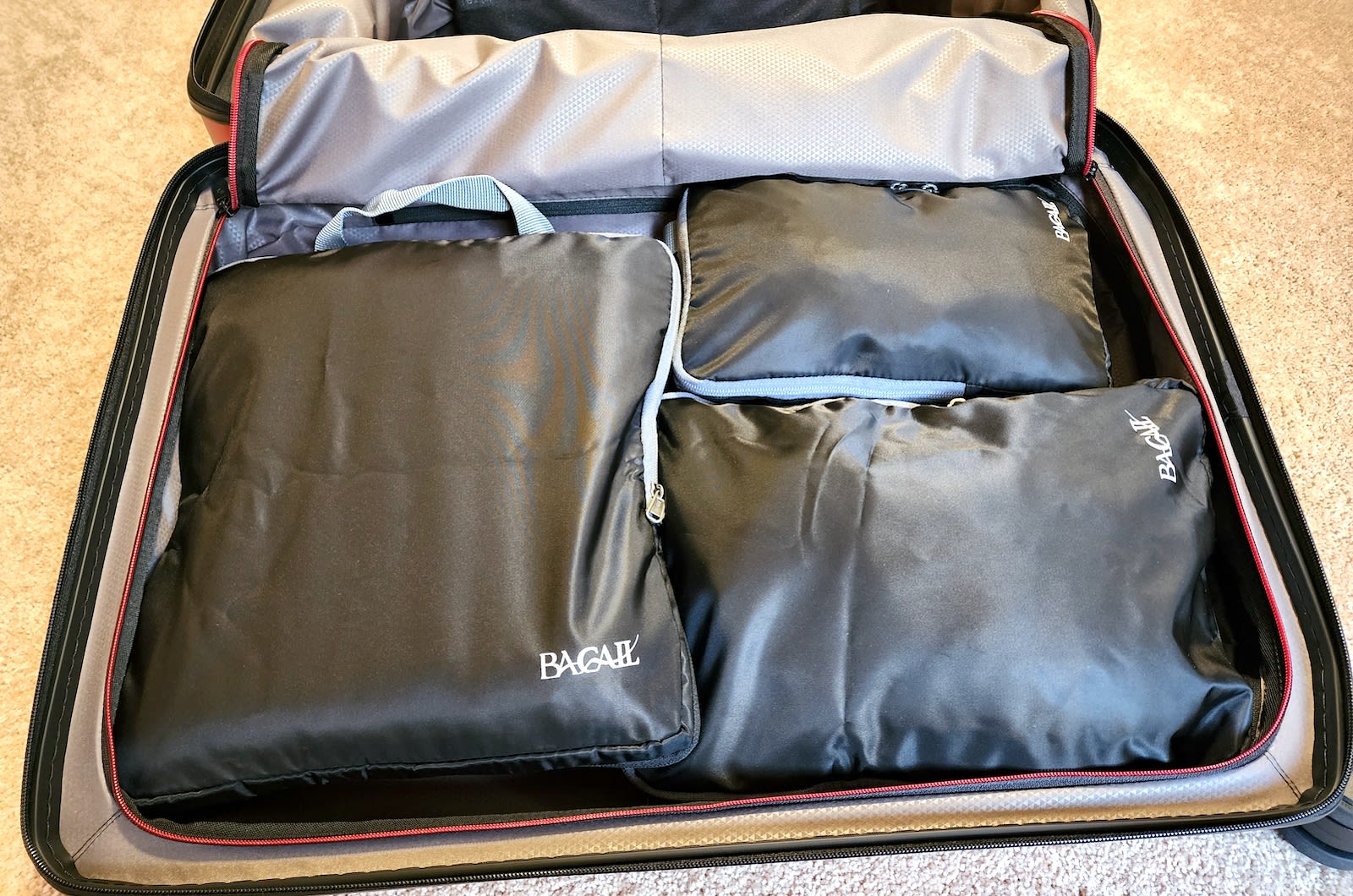 BAGAIL Compression Packing Cubes and Toiletry Bag (Review)