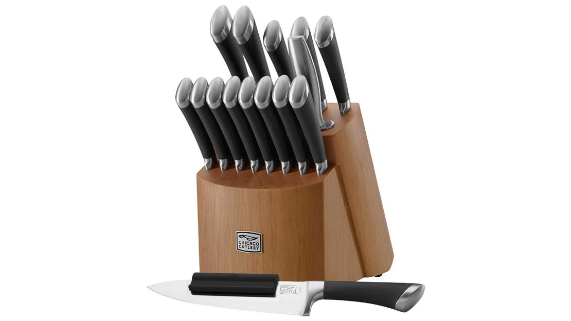 Chicago Cutlery Fusion 17-Piece Knife Block Set