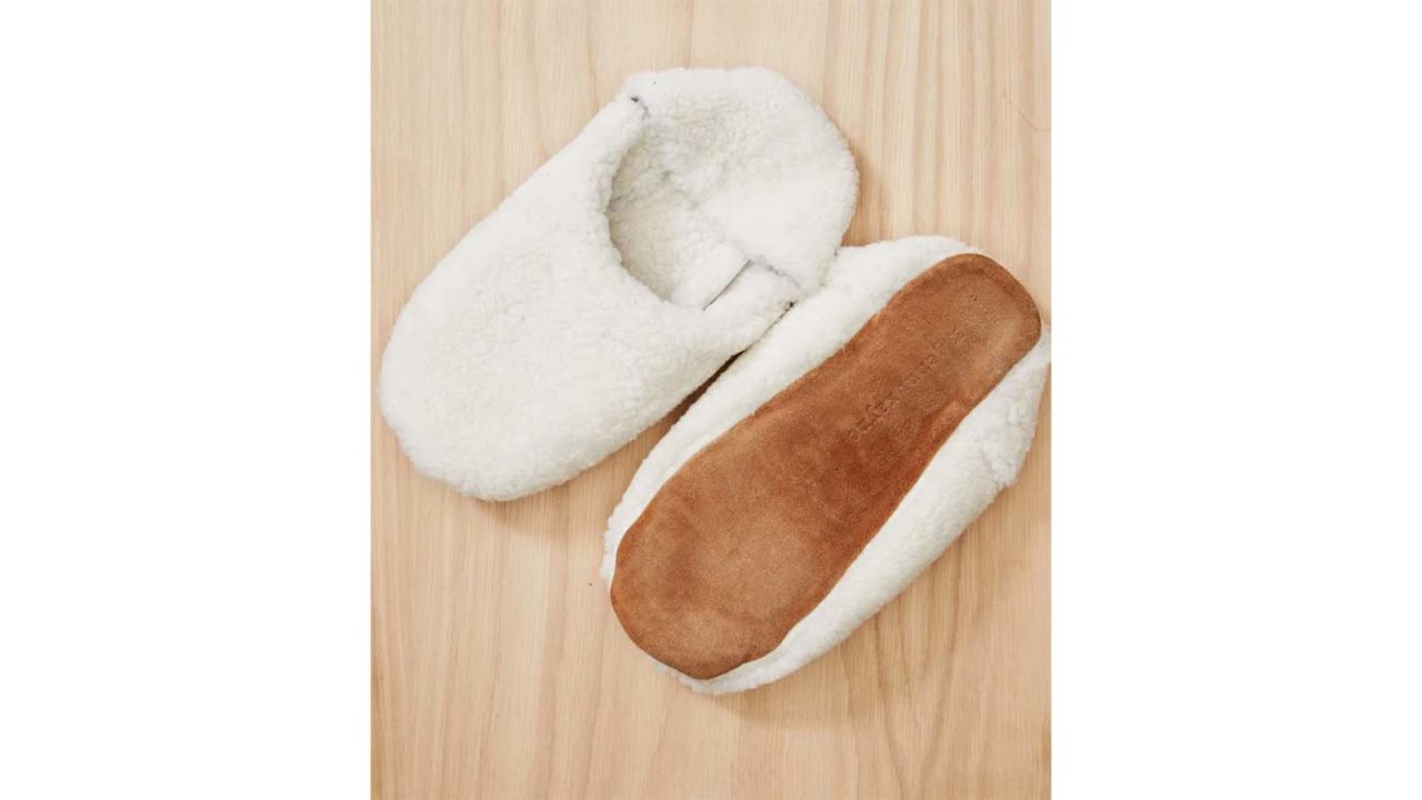 Jenni Kayne Shearling Moroccan Slipper