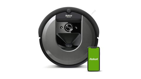 iRobot Roomba i7 (7150) Wi-Fi-Connected, Smart Mapping Robot Vacuum