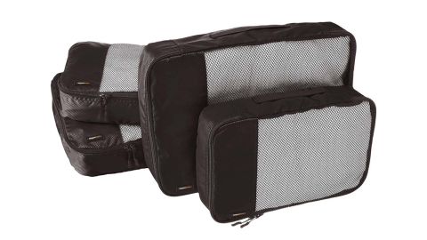 Amazon Basics 4-Piece Packing Cubes Set