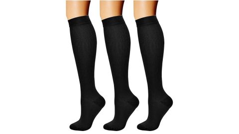 Charmking Compression Socks, 3-Pack