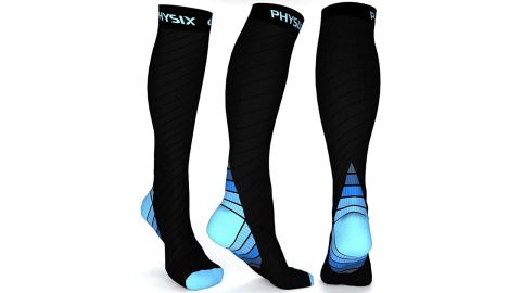 Physix Gear Sport Compression Socks for Men and Women