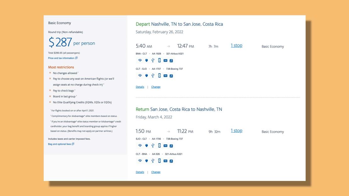 Nashville to San Jose for $287 round trip with American