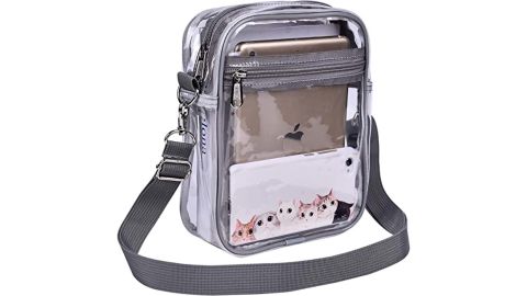 Transparent messenger bag from the Uspeclare store