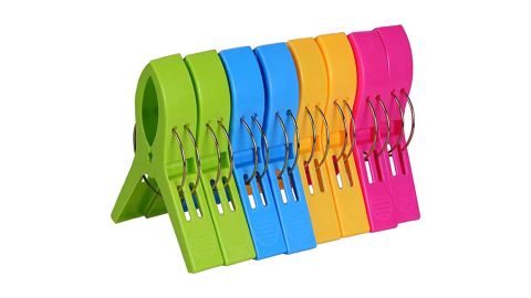 Ecrocy Beach Towel Clips, 8 Pack