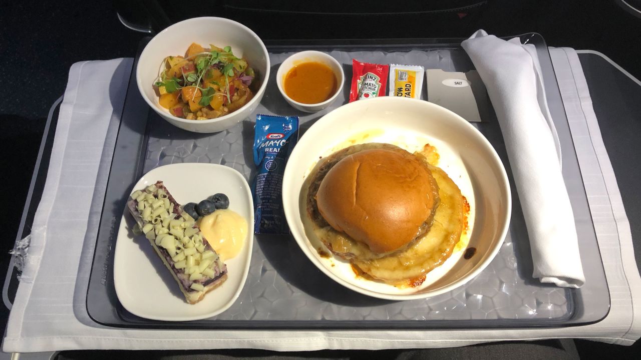 delta a321neo first class meal