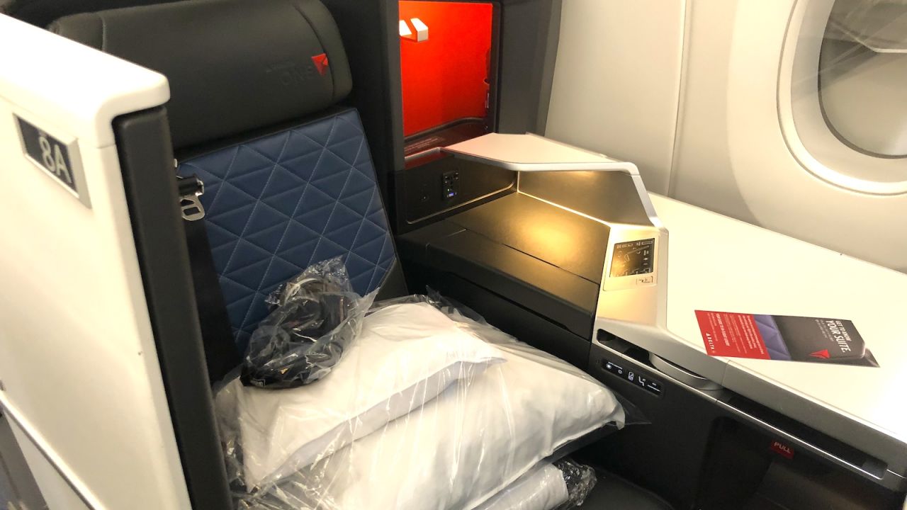 Redeem SkyMiles to fly in Delta One Suites.