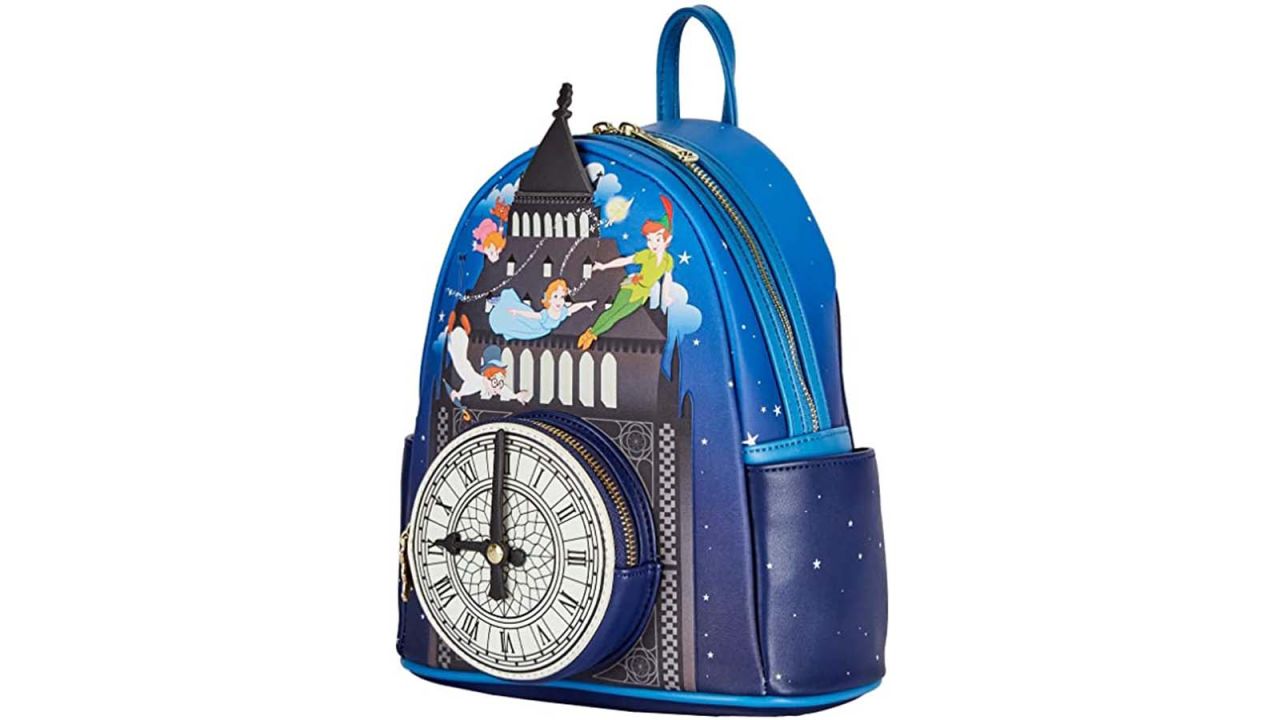 underscored disneypacking Loungefly Peter Pan Mini Backpack