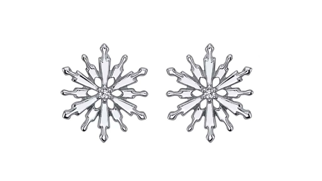 Frozen Snowflake Earrings