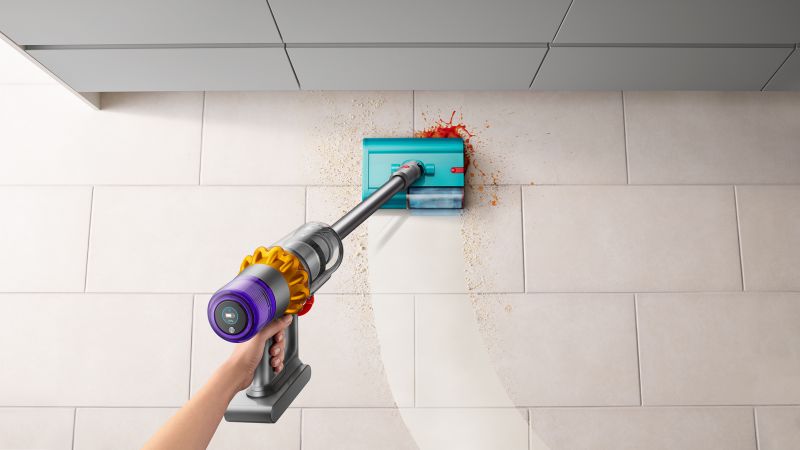 Dyson hard vacuum store and mop