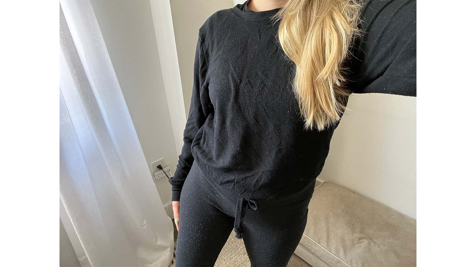 Cozy Wildfox Red Tennis Club Pant Sweater Set