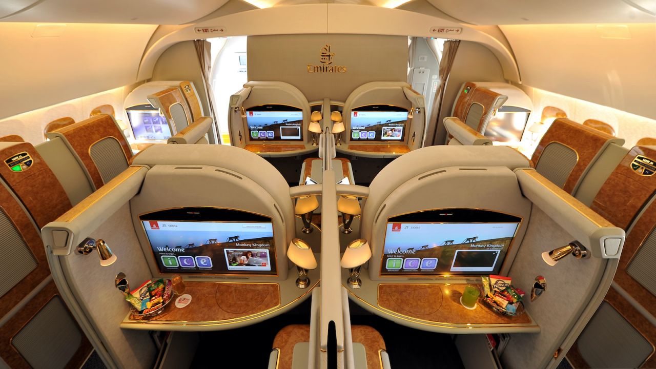 underscored emirates a380 first class