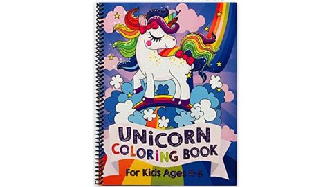Silly Bear Unicorn Coloring Book