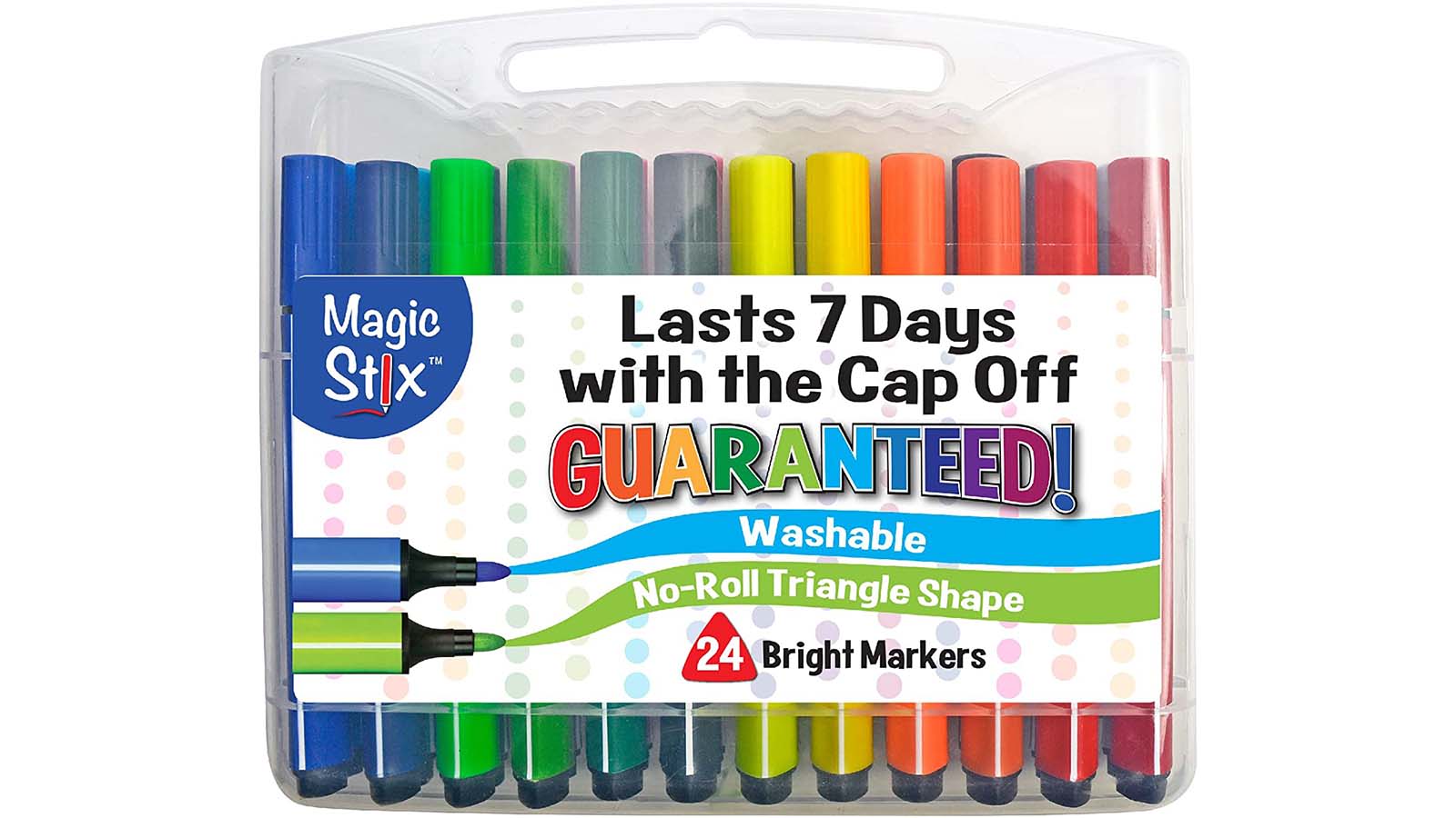 New Melissa & Doug Triangular Crayons 12 Ct Vibrant Colors Easy Grip Non  Roll