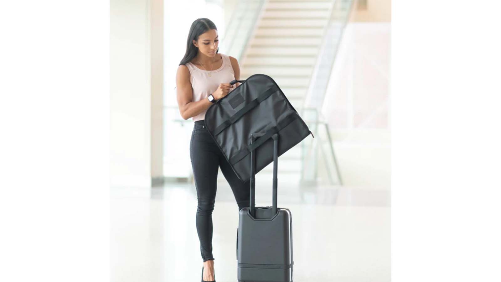VOHEN Garment Bags for Travel - Stylish and Durable Travel Bag for Suits,  Dresses, and More - Suit B…See more VOHEN Garment Bags for Travel - Stylish