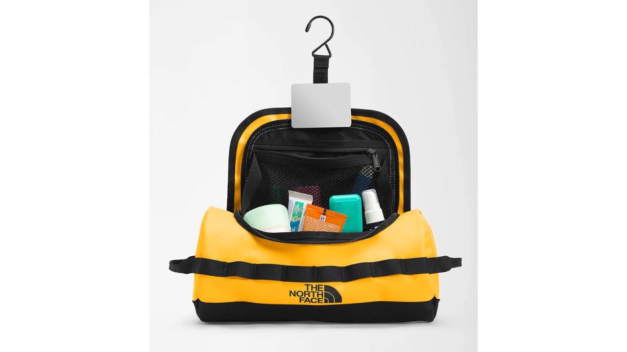 underscored glamping The North Face Hanging Toiletry Bag