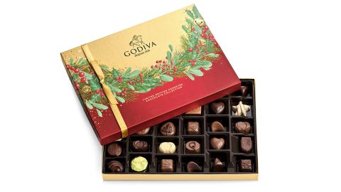 Godiva Assorted Chocolate Holiday Gift Box