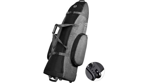 OutdoorMaster Padded Golf Club Travel Bag with Wheels