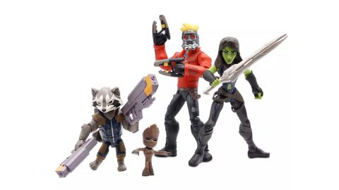 Guardians of the Galaxy: Disney's Cosmic Rewind Grand Opening: Here's What You Need to Celebrate This New Attraction underscored guardiansgalaxy guardians of the galaxy action figure set
