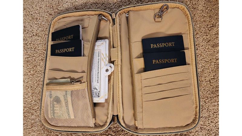 Passport bag for discount family