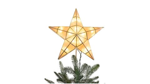 Balsam Hill Capiz Star Tree Topper