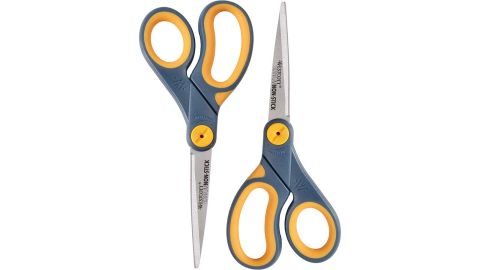 Westcott 8 Inch Straight Titanium Bonded Nonstick Scissors